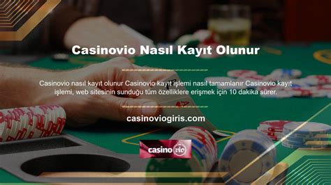 Casinovio Kayıt Olmak İçin Belge